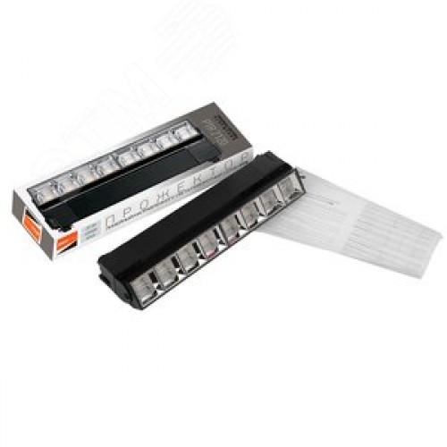 Светильник светодиодный трековый на шинопровод ДПО-20Вт 4000К 1540Лм 60 град. BL (чёрный) 270мм IP40