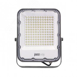 Прожектор светодиодный ДО-100 Вт 11000 Лм 6500К IP65 200-240 В LED угол светораспределения 80 градусов -40...50С литой алюминий с антикоррозийным покрытием линзовый модуль