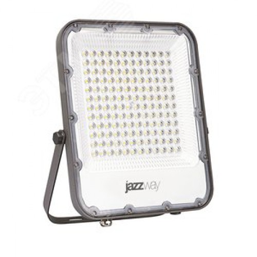 Прожектор светодиодный ДО-100 Вт 11000 Лм 6500К IP65 200-240 В LED угол светораспределения 80 градусов -40...50С литой алюминий с антикоррозийным покрытием линзовый модуль