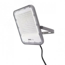 Прожектор светодиодный ДО-100 Вт 11000 Лм 6500К IP65 200-240 В LED угол светораспределения 80 градусов -40...50С литой алюминий с антикоррозийным покрытием линзовый модуль