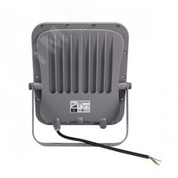 Прожектор светодиодный ДО-100 Вт 11000 Лм 6500К IP65 200-240 В LED угол светораспределения 80 градусов -40...50С литой алюминий с антикоррозийным покрытием линзовый модуль