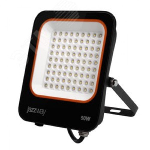 Прожектор светодиодный ДО-50 Вт 6500К 4500 Лм IP65 PFL-V 185-260В угол светораспределения 100 градусов -40... +50 градусовС литой алюминий индекс Ra>80