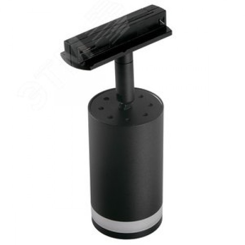 Светильник светодиодный трековый на шинопровод черный ДПО-50Вт под лампу GU10 IP20 PTR 1732