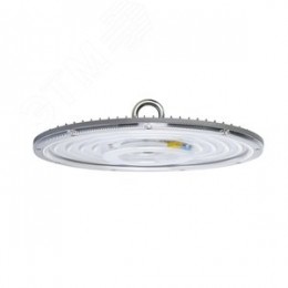 Светильник светодиодный промышленный ДСП-100Вт 5000К 10000 Лм угол светораспределения 90 град класс энергоэффективности A+ 100Лм/Вт -40...+50C гарантия 3года литой алюминий IP65