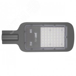 Светильник светодиодный уличный ДКУ-50Вт 5000К 5500Лм посадочный диаметр 40 класс энергоэффективности A++ индекс Ra>70 -40..+50C IP65 гарантия 3года