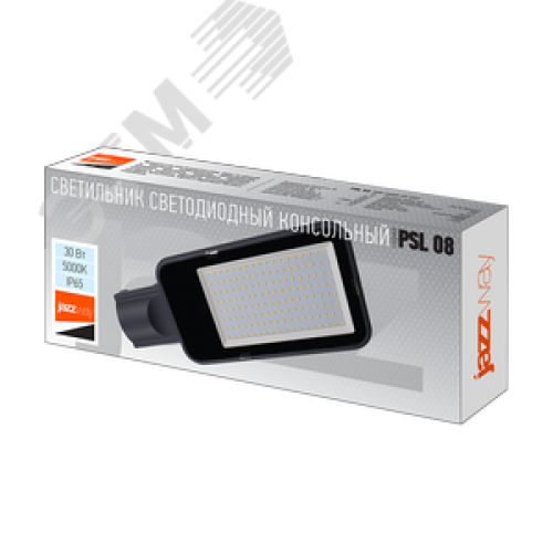 Светильник светодиодный консольный ДКУ-30Вт 5000К 3300 Лм IP65 серый 3 года гарантии