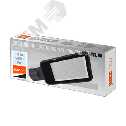 Светильник светодиодный консольный ДКУ-50Вт 5000К 5500 Лм IP65 серый 3 года гарантии