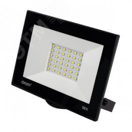 Прожектор светодиодный СДО-20 50 Вт 6500К 4000 Лм IP65 ФАZА