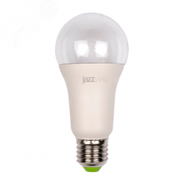 Лампа светодиодная LED 15Вт A60 Е27 прозрачная ( для растений)