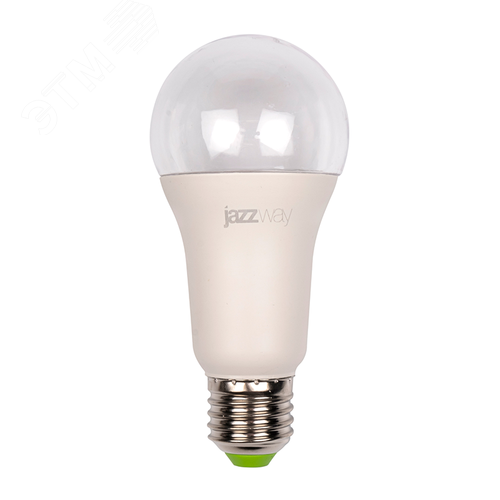 Лампа светодиодная LED 15Вт A60 Е27 прозрачная ( для растений)