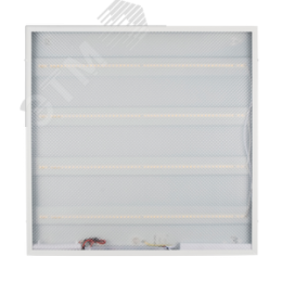 Светильник светодиодный ДВО-36w 4000K 595х595 3600Лм с БАП IP40