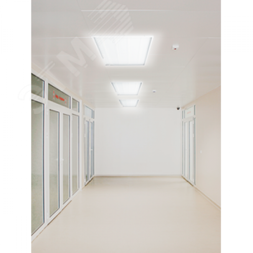 Светильник светодиодный ДВО-36w 4000K 595х595 3600Лм с БАП IP40