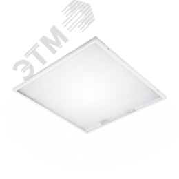 Светильник светодиодный ДВО-36w 6500K 595х595 3600Лм с БАП IP40