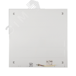 Светильник светодиодный ДВО-40w 4000K 595х595 3400Лм Ra90 с БАП IP40