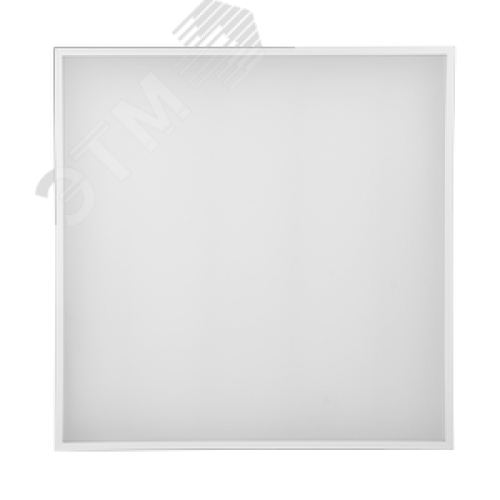 Светильник светодиодный ДВО-40w 6500K 595х595 3400Лм Ra90 с БАП IP40