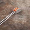 Клеммы монтажные многоразовые PTC-2P 222-412 450V 32A 0,08-2,5(4.0)mm2 , 2 отверстия, серые 50 шт.