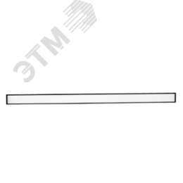 Светильник светодиодный ДПО-24вт 4000K 1950Лм IP40 черный