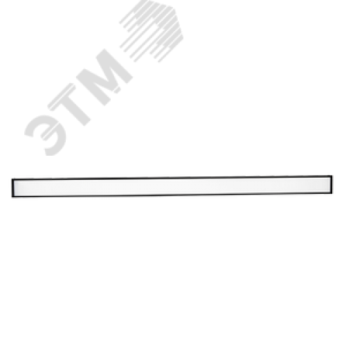 Светильник светодиодный ДПО-24вт 4000K 1950Лм IP40 черный