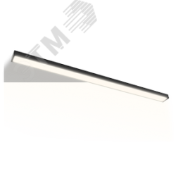 Светильник светодиодный ДПО-24вт 4000K 1950Лм IP40 черный