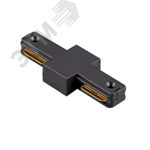 Коннектор черный (пластик) I-обр.PTR P CI-BL