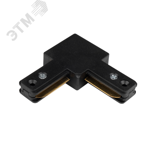 Коннектор черный (пластик) L- обр. PTR P CL-BL