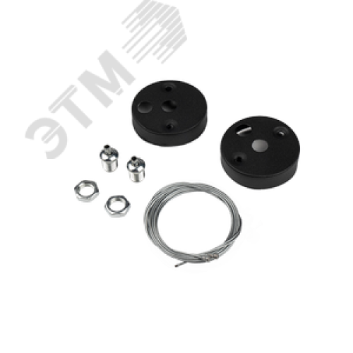 Комплект креплений PSO-01 S-2x1.0 м BLACK для подвесного монтажа