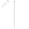 Кабельные стяжки (хомуты) PCT 3,6x150-100 белые PA6.6 (100 шт/уп)