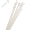Кабельные стяжки (хомуты) PCT 3,6x250-100 белые PA6.6 (100 шт/уп)