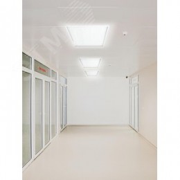 Светильник светодиодный 595х595 ДВО- 50w 4000K 4300Лм IP40 равномерная засветка