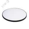 Светильник светодиодный ДБО-36w OPAL 6500К черный 2880Лм IP20