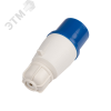 Вилка переносная PPC 013 2P+PE 16A 220V IP44 Jazzway