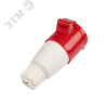Розетка переносная PPC 214 3Р+РЕ 16А 380В IP44 Jazzway
