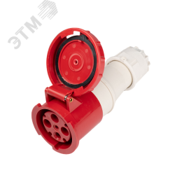 Розетка переносная PPC 234 3Р+РЕ 63А 380В IP67 Jazzway