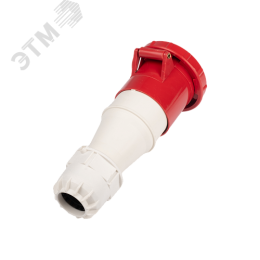 Розетка переносная PPC 234 3Р+РЕ 63А 380В IP67 Jazzway
