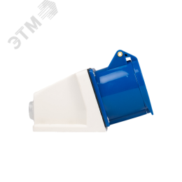 Розетка стационарная для наружной установки PPC 123 2Р+РЕ 32А 220В IP44  Jazzway