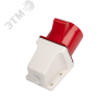 Розетка стационарная для наружной установки PPC 125 3Р+РЕ+N 32А 380В IP44 Jazzway
