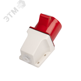 Розетка стационарная для наружной установки PPC 125 3Р+РЕ+N 32А 380В IP44 Jazzway