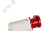 Розетка стационарная для наружной установки PPC 134 3Р+РЕ 63А 380В IP67 Jazzway