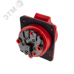 Розетка стационарная для скрытой установки PPC 415 3Р+РЕ+N 16А 380В IP44 Jazzway