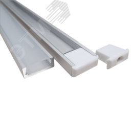 Профиль PAL 1506 накладной (2м) анодированный