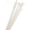 Стяжка кабельная (Хомут) 3,6x200-100WH PA6.6 белая (100 шт/уп) Jazzway