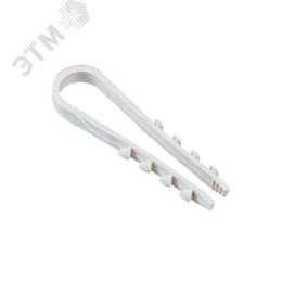 Дюбель-хомут для круглого кабеля белый  05-11 Jazzway (100 шт/уп)