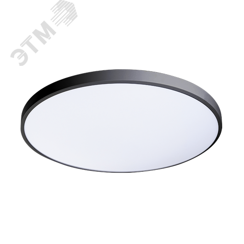 Светильник светодиодный ДБО-70w OPAL 4000К черный 5600Лм IP20