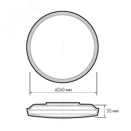 Светильник светодиодный ДБО-30w OPAL 4000К белый 2400Лм IP20