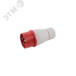 Вилка переносная PPC 025 3Р+РЕ+N 32А 380В IP44 Jazzway