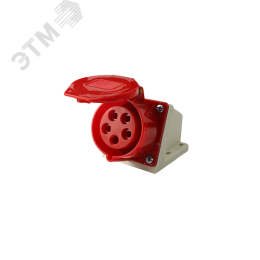Розетка стационарная для наружной установки PPC 115 3Р+РЕ+N 16А 380В IP44 Jazzway