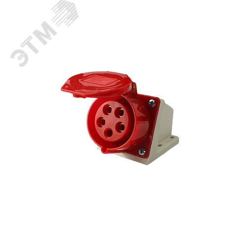 Розетка стационарная для наружной установки PPC 115 3Р+РЕ+N 16А 380В IP44 Jazzway