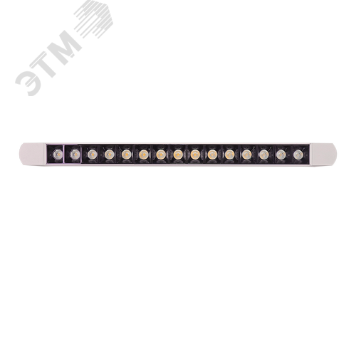 Светильник светодиодный трековый линейный на шинопровод ДПО-4230R 30W 4000K 2400Лм24° WH белый IP40 480mm Jazzway
