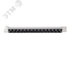 Светильник светодиодный трековый линейный на шинопровод ДПО-4230R 30W 4000K 2400Лм24° WH белый IP40 480mm Jazzway