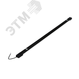 Светильник светодиодный влагозащищенный ДСП-40Вт 4000К 3800 Лм опаловый рассеиватель IP65 черный